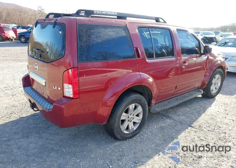 2006 Nissan Pathfinder Le из США, поврежденный, VIN 5N1AR18W56C666007